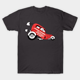 Jardine Headers Dragster - distressed burnout print T-Shirt